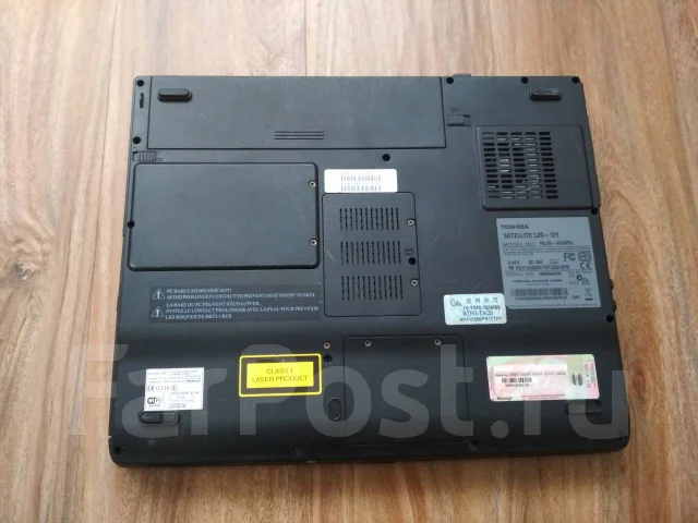 Toshiba Satellite L20. 15", 1,8����, ��� 512 ��, ���� 60���, WiFi: 1 ����