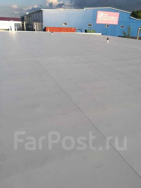 Монтаж мембраной кровли в Хабаровске