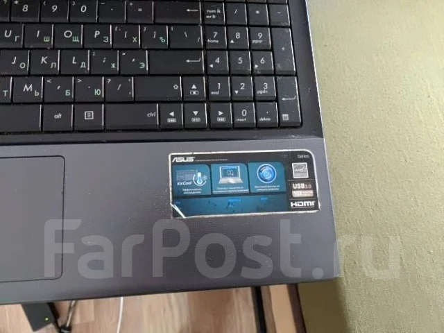 Asus X55VD. 15.6", 2,6����, ��� 2048 ��, ���� 320���, WiFi: 1, Bluetooth: 1, ����������� �� 2��. ����