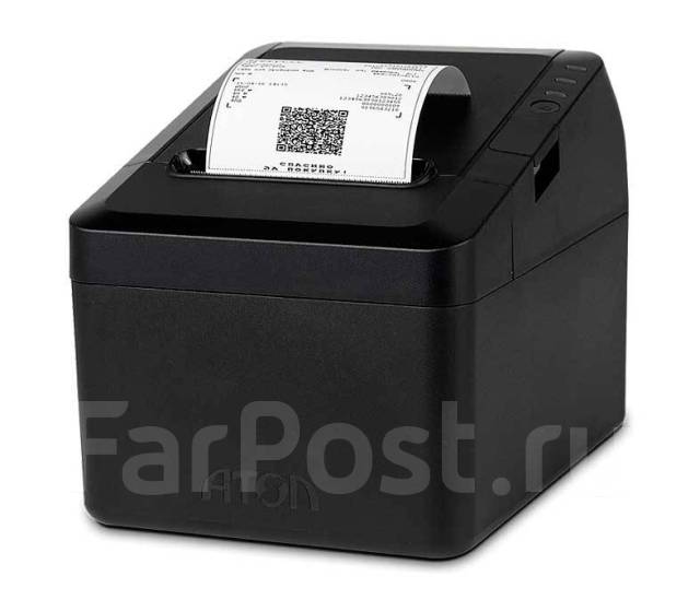 Онлайн-касса ККТ АТОЛ 27Ф Без ФН. RS232+USB+Ethernet, черный ...