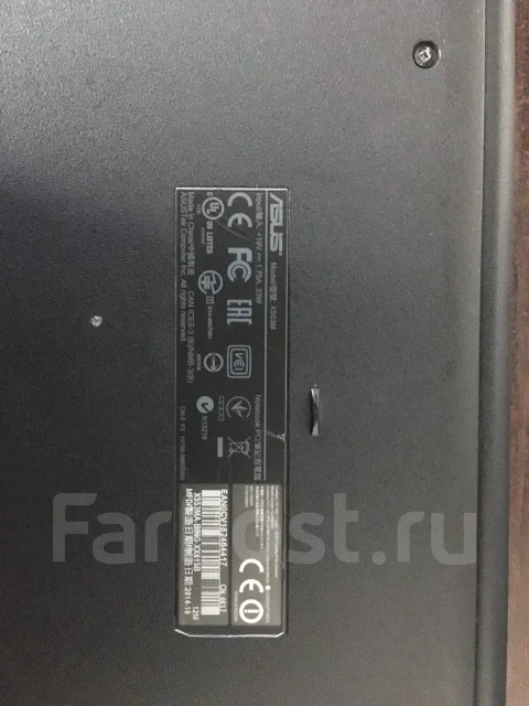 Asus X553M. 15.6", 2,1����, ��� 6 ��, ���� 500���, WiFi: 1, Bluetooth: 1, ����������� �� 4��. ����