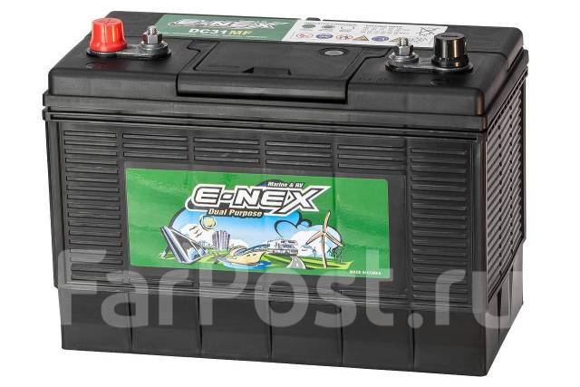 Морской аккумулятор E-Nex DC31MF 100Ач 800А Корея 22/-600р за АКБ ...