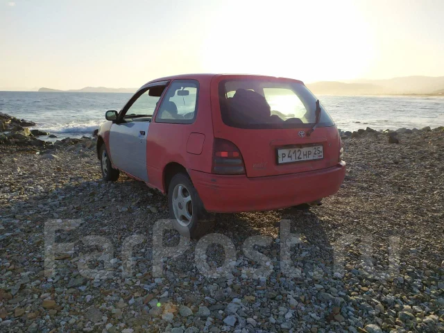 Toyota Starlet. ��������, ��������, 1.3 (86��.�.), ������, 200 000����. �� ����