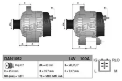 ��������� Denso (DAN1052 ) DAN1052 ����