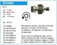 ������� Isuzu 4HF1/4HG1/4HL1 SDH6866PN ����