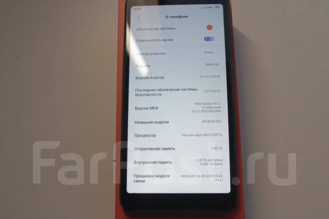 Xiaomi Redmi 6A. �/�, ������, 3G, 4G LTE, Dual-SIM ����