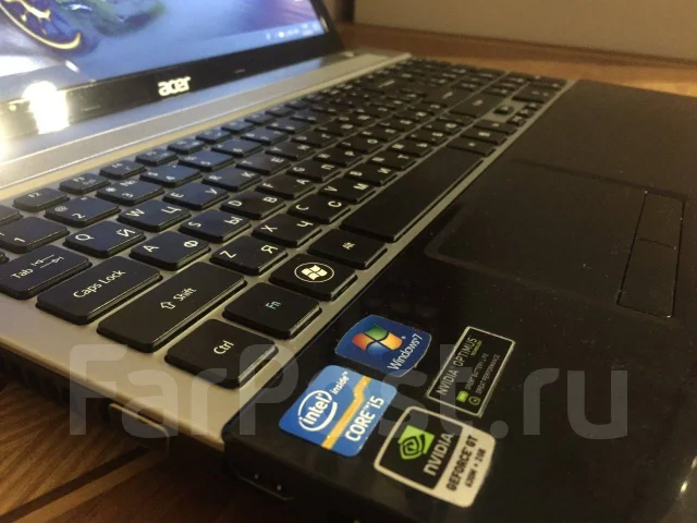 Acer Aspire V3-571G. 15.6", 3,1����, ��� 6 ��, ���� 500���, WiFi: 1, Bluetooth: 1, ����������� �� 4��. ����