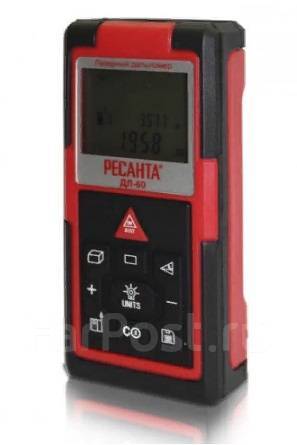 Дальномер лазерный Ресанта ДЛ-60. 0,05-60м. Гарантия, новый, в наличии ...