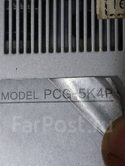 Sony VAIO PCG-5K4P. 14", 2����, ��� 2048 ��, ���� 250���, WiFi: 1, Bluetooth: 1 ����