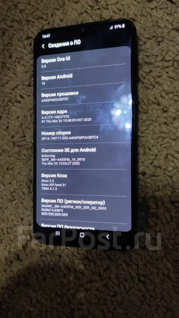 Samsung Galaxy A40. �/�, ������, 3G, 4G LTE, Dual-SIM, ����������, NFC ����