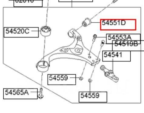 C9460 сайлентблок на схеме