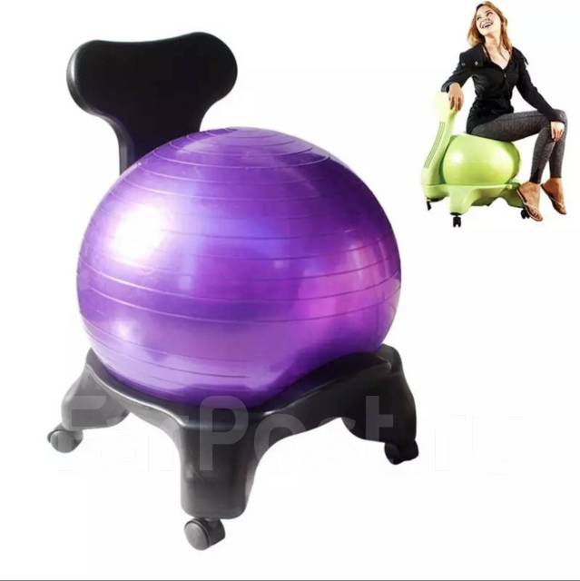 Yoga Chair with Ball