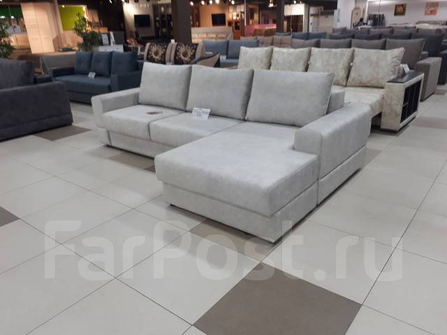 Диван кровать угловой Каприз, новый, в наличии. Цена: 63 800₽ в Хабаровске