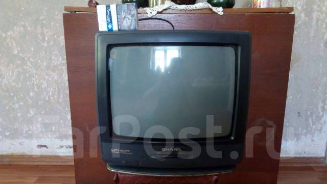 Телевизор Sharp 14H-SC, диагональ 14 дюймов-35см. (маленький ...