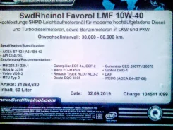 SWD Rheinol Favorol. 10W-40, �����������������, 20��. ��� ����� �� �����-���������� ����