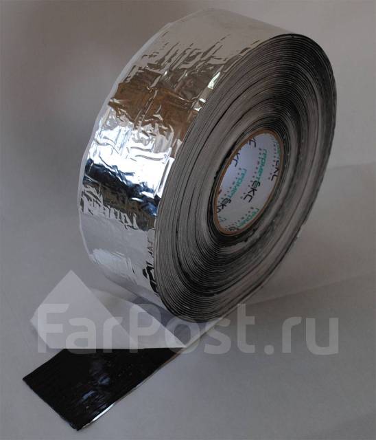 Бутиловая лента ЛМ л (1.5 мм Х 45 мм Х 24 м) - Тепло, гидро ...
