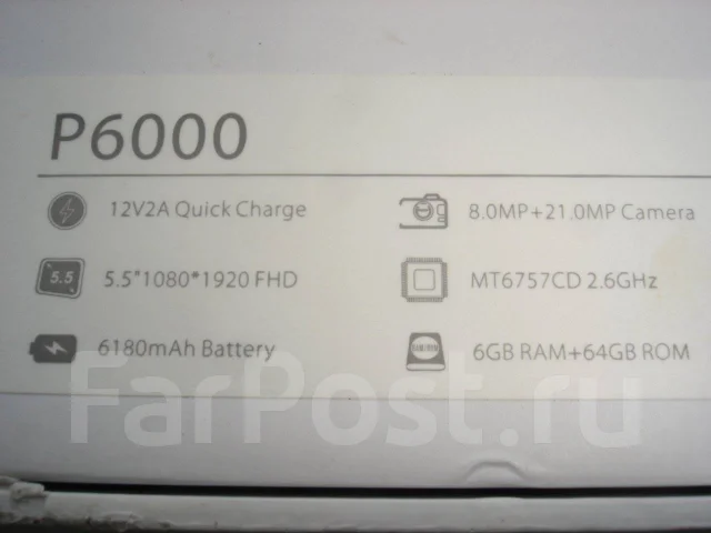 Blackview P6000. �/�, ������, 3G, 4G LTE, Dual-SIM, ����������, NFC ����
