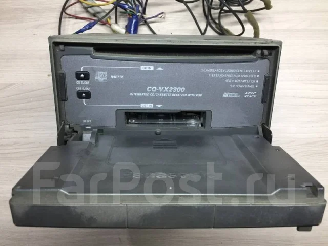 Автомагнитола panasonic cq vx2300w не работает подсветка