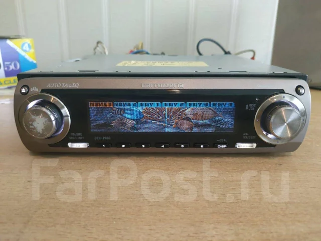 Pioneer Carrozzeria DEH-P099 junk, 1 DIN — 178x50 мм, другое, б/у