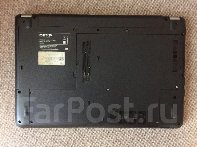 DEXP Atlas H139. 15.6", 2����, ��� 8 ��, ���� 500���, WiFi: 1, Bluetooth: 1, ����������� �� 3��. ����