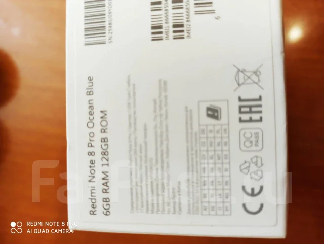Xiaomi Redmi Note 8 Pro. �/�, �����, 4G LTE, Dual-SIM, ����������, NFC ����