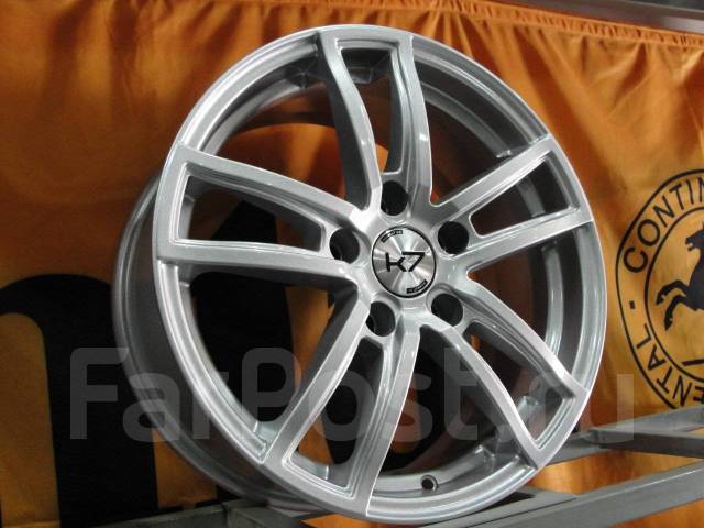 Новые литые диски K7 K-87 Корсика (серебро), 16", 1 шт, 5x114.3, 67,1 ...