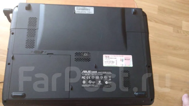 Asus K40AB. 14", 2,1����, ��� 2048 ��, ���� 80���, WiFi: 1 ����