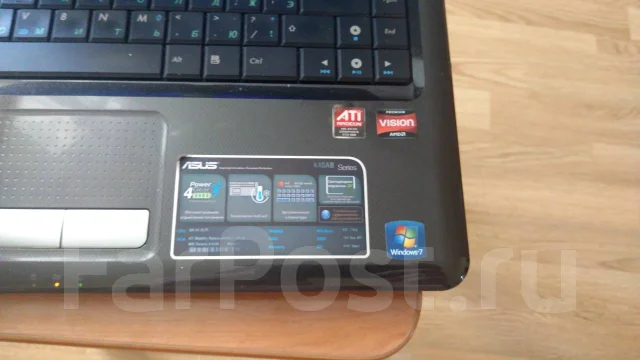 Asus K40AB. 14", 2,1����, ��� 2048 ��, ���� 80���, WiFi: 1 ����