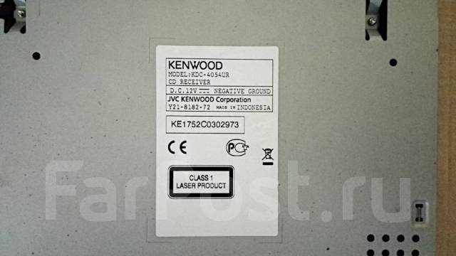 Автомагнитола kenwood kdc 4054u инструкция