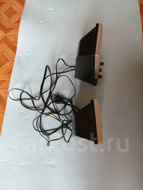 Колонки Genius SP-F200, б/у, в наличии. Цена: 400₽ во Владивостоке