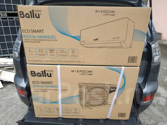 Кондиционер инверторный Ballu Eco Smart DC BSYI-09HN8/ES_23Y, сплит ...