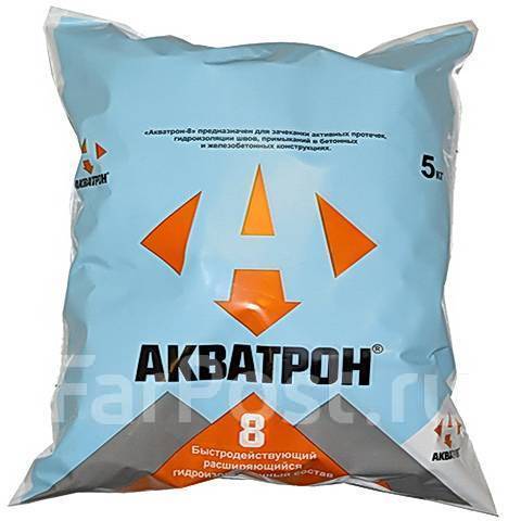 Проникающая гидроизоляция, гидропломба Акватрон 8, (Пенетрон) 5 кг, в ...