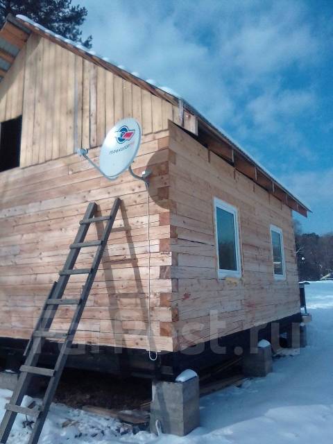 Спутниковое тв и беспроводной интернет в частный дом г. Арсеньев