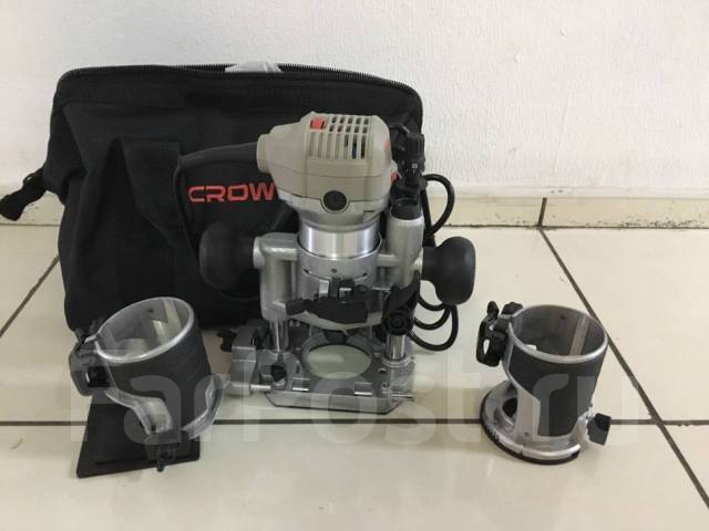 Фрезер кромочный Crown CT11023 (710Вт, цанга 6 и 8мм) - Инструменты и ...