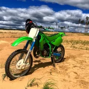 Kawasaki KX 125. 125����. ��., ��������, ���, � �������� ����