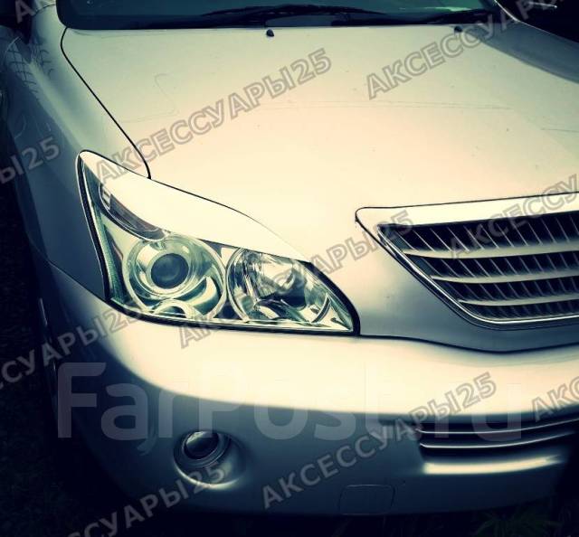 Реснички на фары Toyota Harrier 30 (Хариер) / Lexus RX330 2003-2013г ...