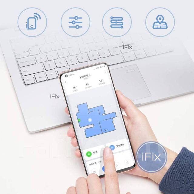 Карта робота пылесоса xiaomi