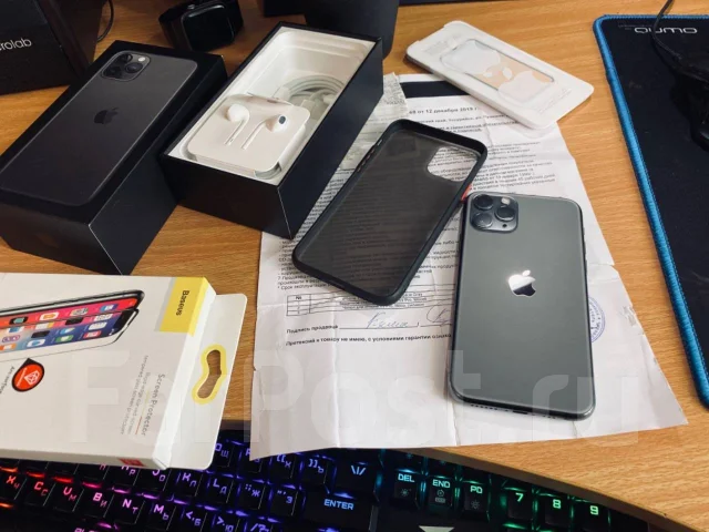 Apple iPhone 11 Pro. �/�, �����, 3G, 4G LTE, Dual-SIM, ����������, NFC ����
