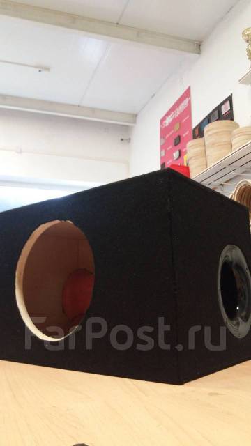 Короб под сабвуфер 10ку, новый, в наличии. Цена: 5 500₽ во Владивостоке