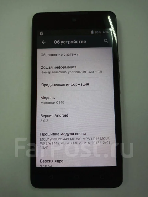 Micromax Canvas Selfie 2 Q340. �/� ����