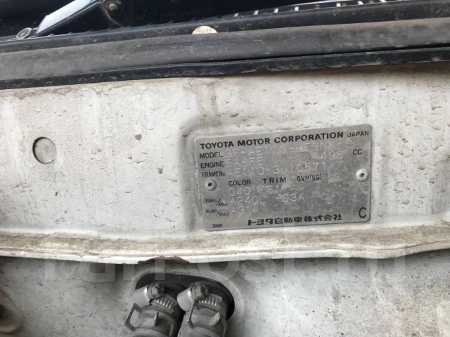 Toyota Sprinter. ��������, 1.5, ������, 180����. �� ����