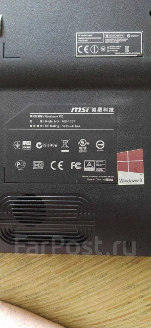 MSI GE70. 19", ��� 8 ��, ���� 1 000���, WiFi: 1, Bluetooth: 1 ����