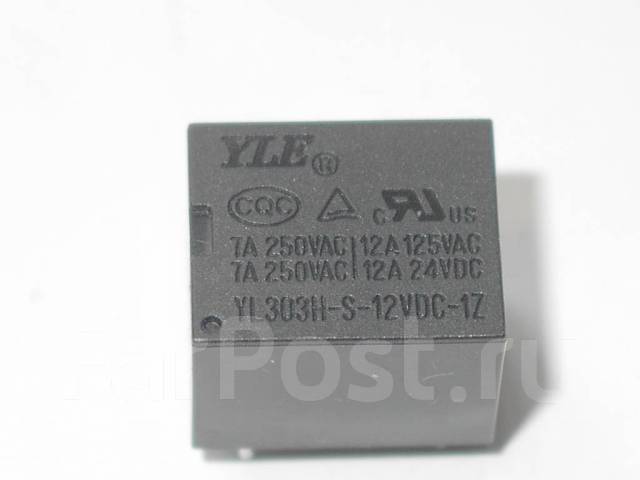 Схема реле yl303h s 12vdc 1h