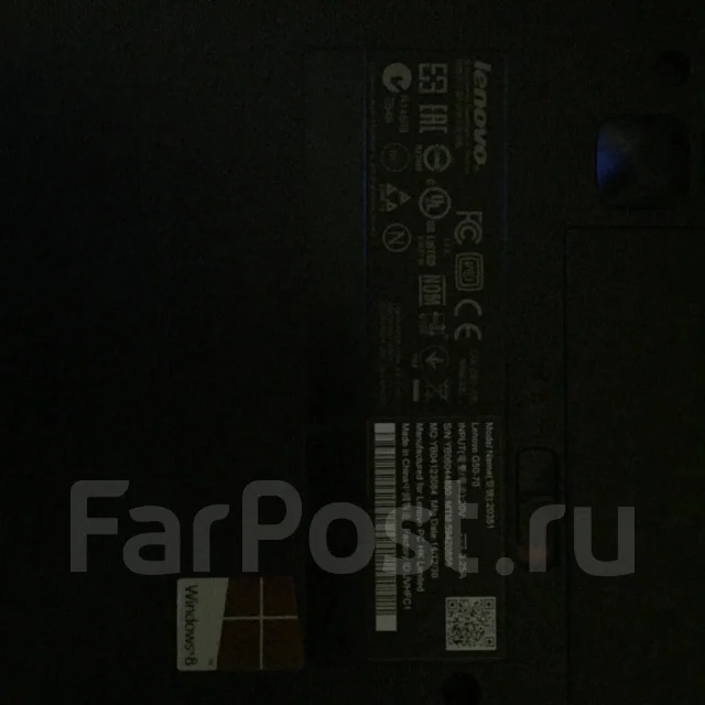 Lenovo IdeaPad G50-70. 15.6", 2,4����, ��� 4 ��, ���� 1���, WiFi: 1, Bluetooth: 1, ����������� �� 3��. ����