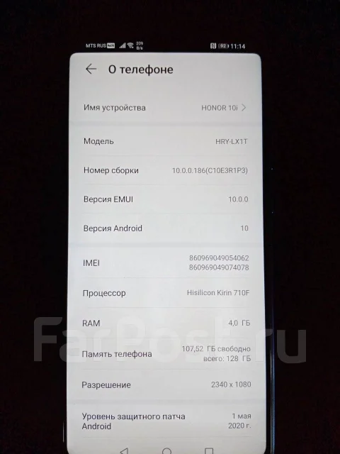 Honor 10i. �/�, �����, 4G LTE, NFC ����