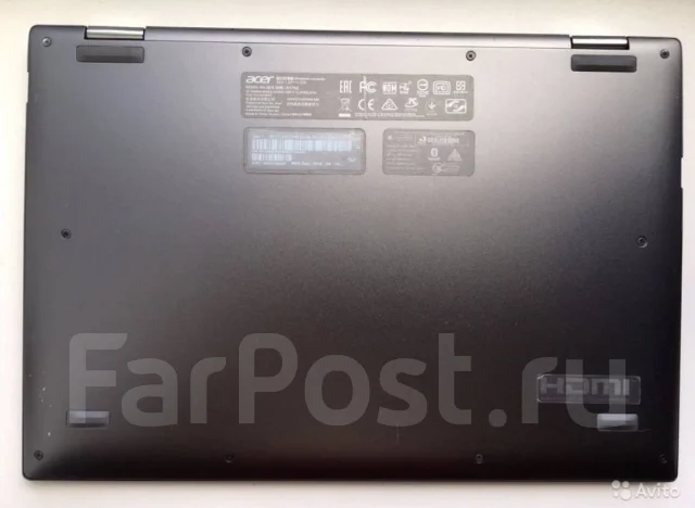 Acer Spin 1. 11.6", 2,5����, ��� 4 ��, ���� 128���, WiFi: 1, Bluetooth: 1, ����������� �� 8��. ����