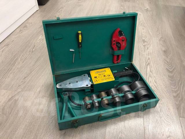 Аппарат сварки пластиковых труб ПВХ Полипропилен Паяльник Sturm TW7217 ...