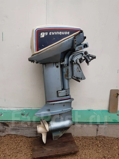 Evinrude. 9,9��.�., 2-�������, ����������, ���� L (508 ��), 1984 ��� ����