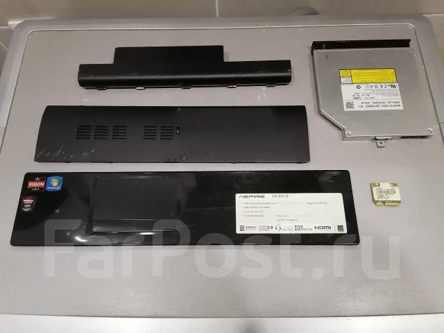 Acer Aspire V3-551. 15.6", 3,2����, ��� 6 ��, WiFi: 1, Bluetooth: 1, ����������� �� 1��. ����