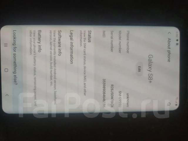 Samsung Galaxy S8+. �/�, �����, 4G LTE, NFC ����